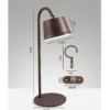 Fabas Luce 3742-71-361 LED Akkuleuchten-Set Armanda rostbraun dimmbar magnetisch