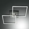 Fabas Luce 3394-66-282 LED Deckenleuchte Bard 65x65cm 4000K anthrazit