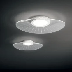 Fabas Luce 3625-65-102 LED Deckenleuchte Vela 78cm weiss 3000K