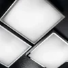 Fabas Luce 3565-61-138 LED Deckenleuchte Osaka 30x30cm 3000K chrom