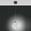 Fabas Luce 3770-45-372 LED Pendelleuchte Ariel 1-flammig 25cm transparent 3 Step Dim