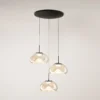 Fabas Luce 3755-47-365 LED Pendelleuchte Brena 3-flammig cognac 3 Step Dim