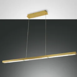 Fabas Luce 3712-45-119 LED Pendelleuchte Ling messing 3000K dimmbar