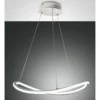 Fabas Luce 3711-41-102 LED Pendelleuchte Tirreno weiß 50cm 3000K