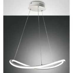Fabas Luce 3711-41-102 LED Pendelleuchte Tirreno weiß 50cm 3000K