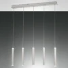 Fabas Luce 3685-48-102 LED Pendelleuchte Prado 5-flammig weiß
