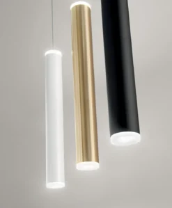 Fabas Luce 3685-40-102 LED Pendelleuchte Prado 1-flammig weiß 16cm