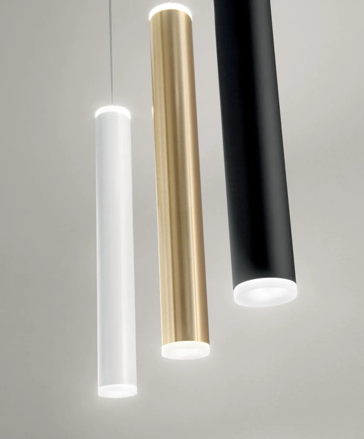 Fabas Luce 3685-40-101 LED Pendelleuchte Prado 1-flammig schwarz 16cm