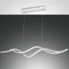 Fabas Luce 3666-45-102 LED Pendelleuchte Sinuo weiß 3-Step dimmbar