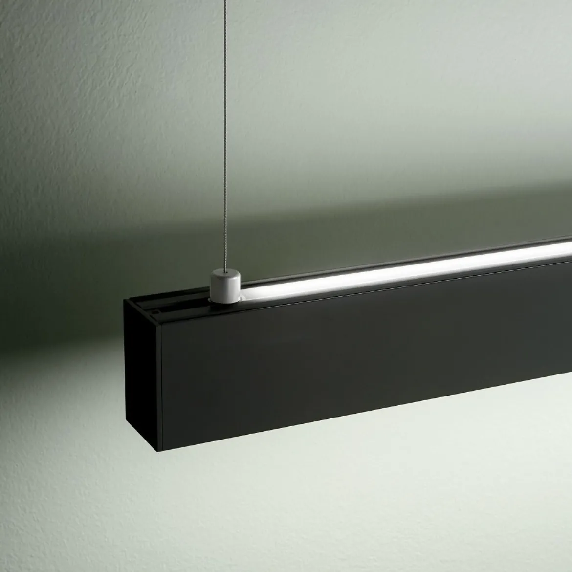 Fabas Luce 3681-40-101 LED Pendelleuchte Next 112cm schwarz