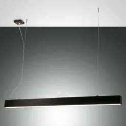 Fabas Luce 3681-40-101 LED Pendelleuchte Next 112cm schwarz