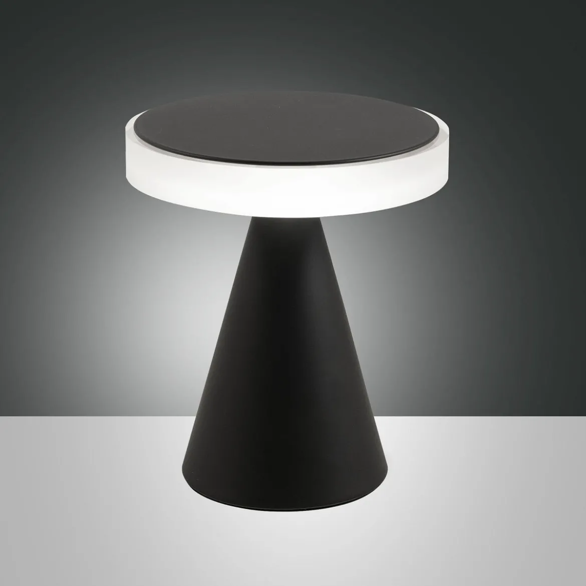 FABAS LUCE 3386-34-101 LED Tischleuchte Neutra 20cm schwarz