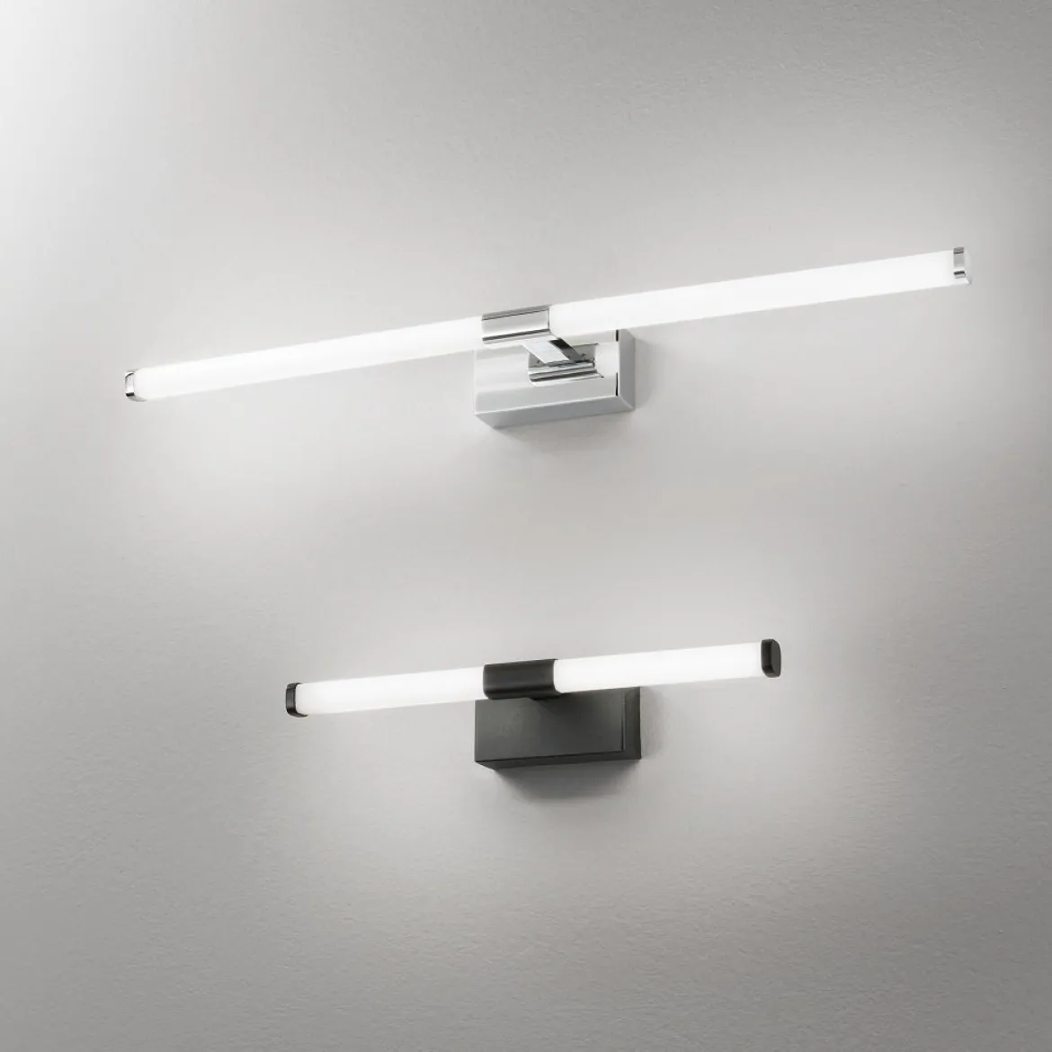 Fabas Luce 3720-21-101 LED Wandleuchte Ago schwarz 34cm IP44