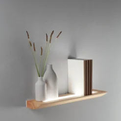 Fabas Luce 3663-21-215 LED Wandleuchte Linus eichenholz 40cm