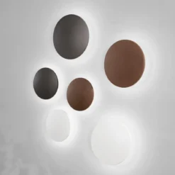 Fabas Luce 6544-22-294 LED Wandleuchte Zon 24cm dunkelgrau 3000K IP65