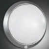 FABAS LUCE No. 2796-61-137 Deckenleuchte ARMILLA silber IP 44 mit Bewegungsmelder