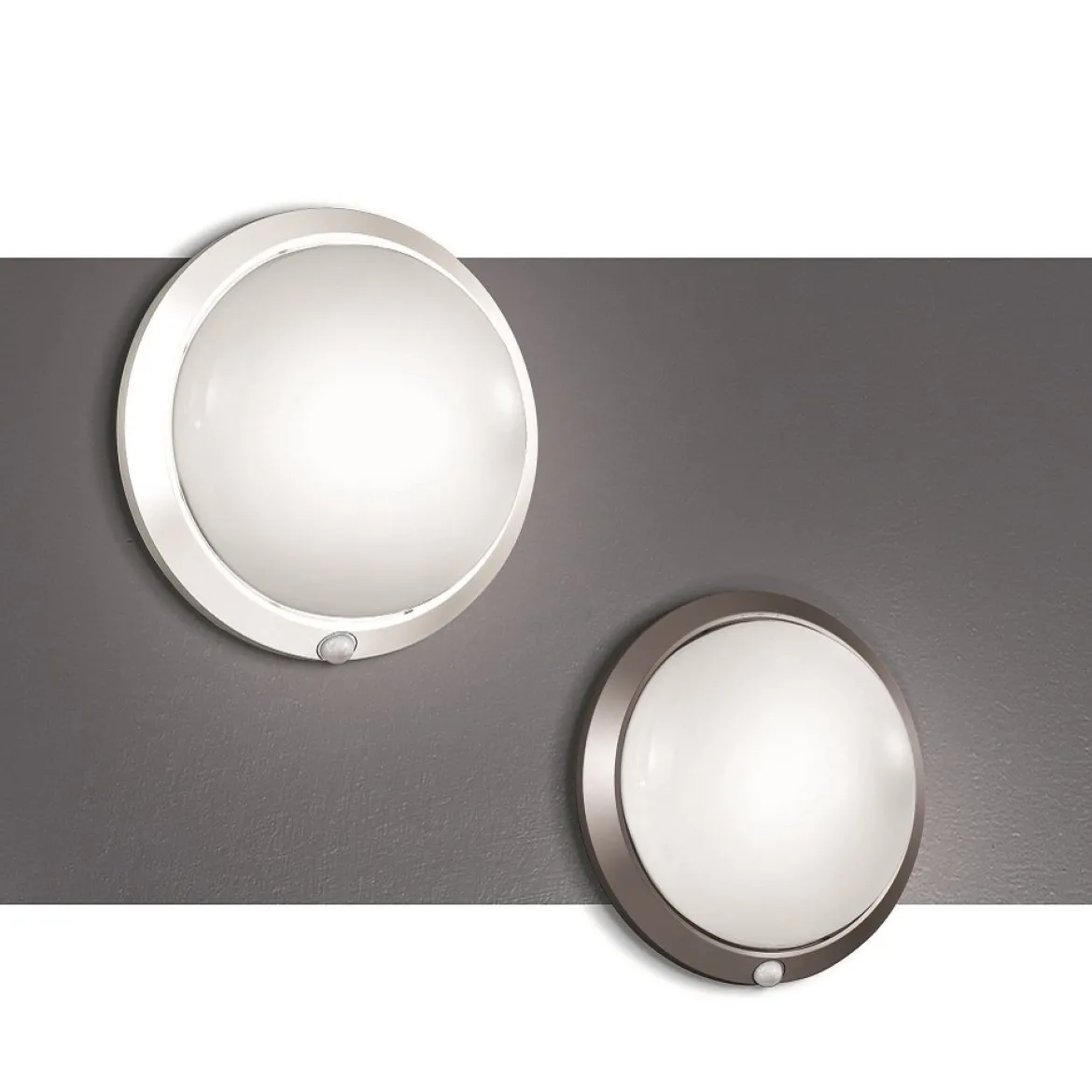 FABAS LUCE No. 2796-61-102 Deckenleuchte ARMILLA weiss IP 44 mit Bewegungsmelder