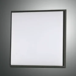 FABAS LUCE No. 3314-61-101 Deckenleuchte DESDY 24x24 schwarz IP54