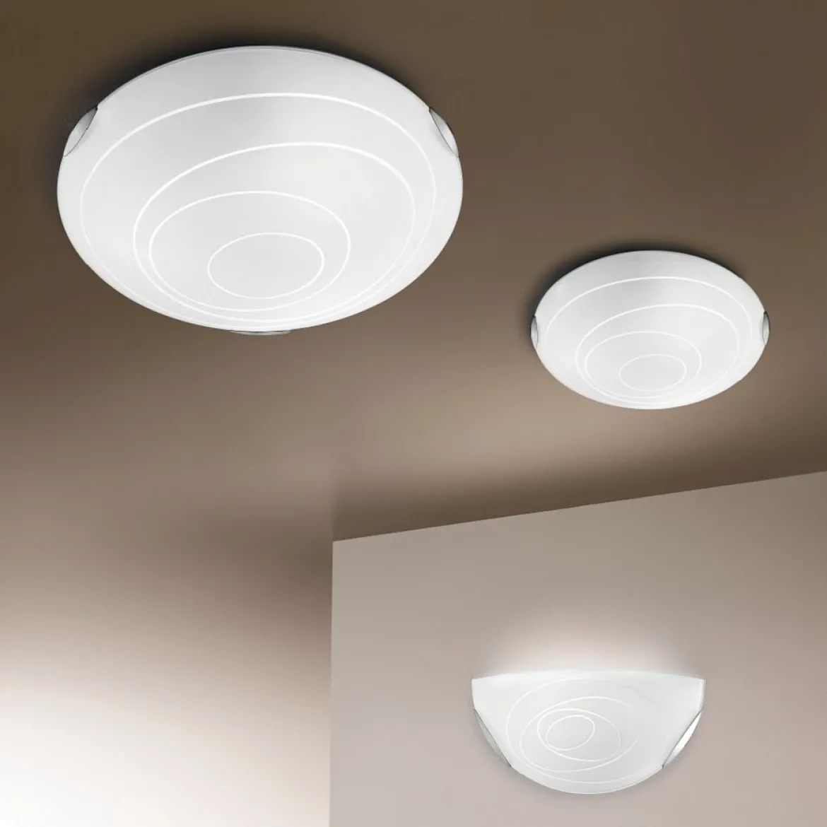 FABAS LUCE No. 3061-61-102 Deckenleuchte KENT weiss