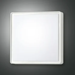 FABAS LUCE No. 3205-61-102 Deckenleuchte OBAN 24x24 weiss IP65