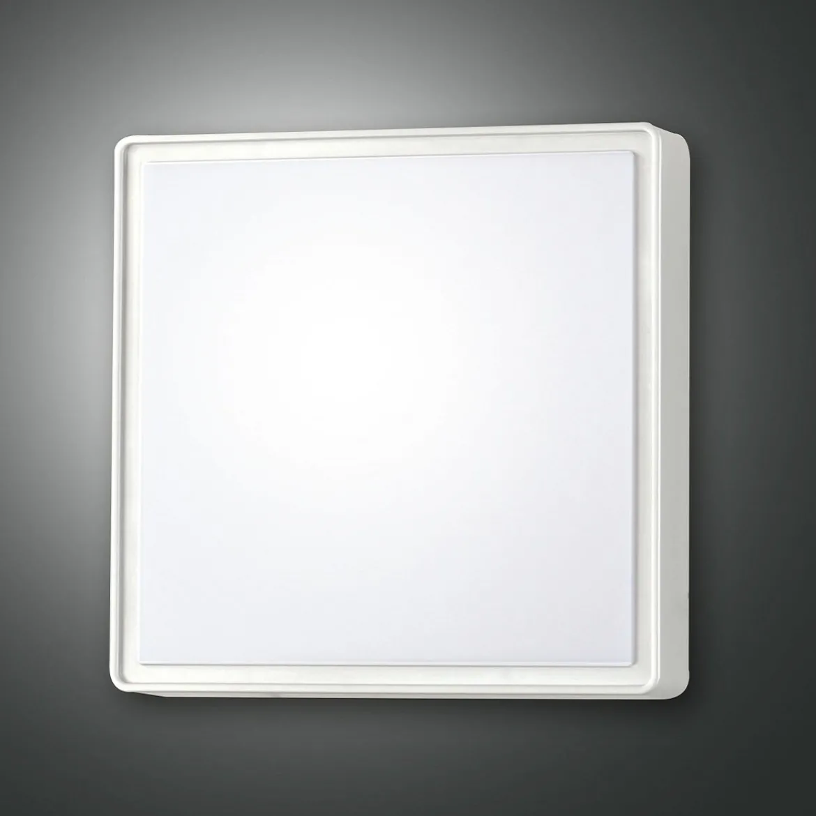 FABAS LUCE No. 3205-61-102 Deckenleuchte OBAN 24x24 weiss IP65