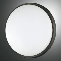 FABAS LUCE No. 3315-65-101 Deckenleuchte Olly LED 30cm Schwarz IP54