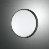FABAS LUCE No. 3315-69-101 Deckenleuchte Olly LED 18cm Schwarz IP54