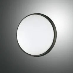 FABAS LUCE No. 3315-69-101 Deckenleuchte Olly LED 18cm Schwarz IP54
