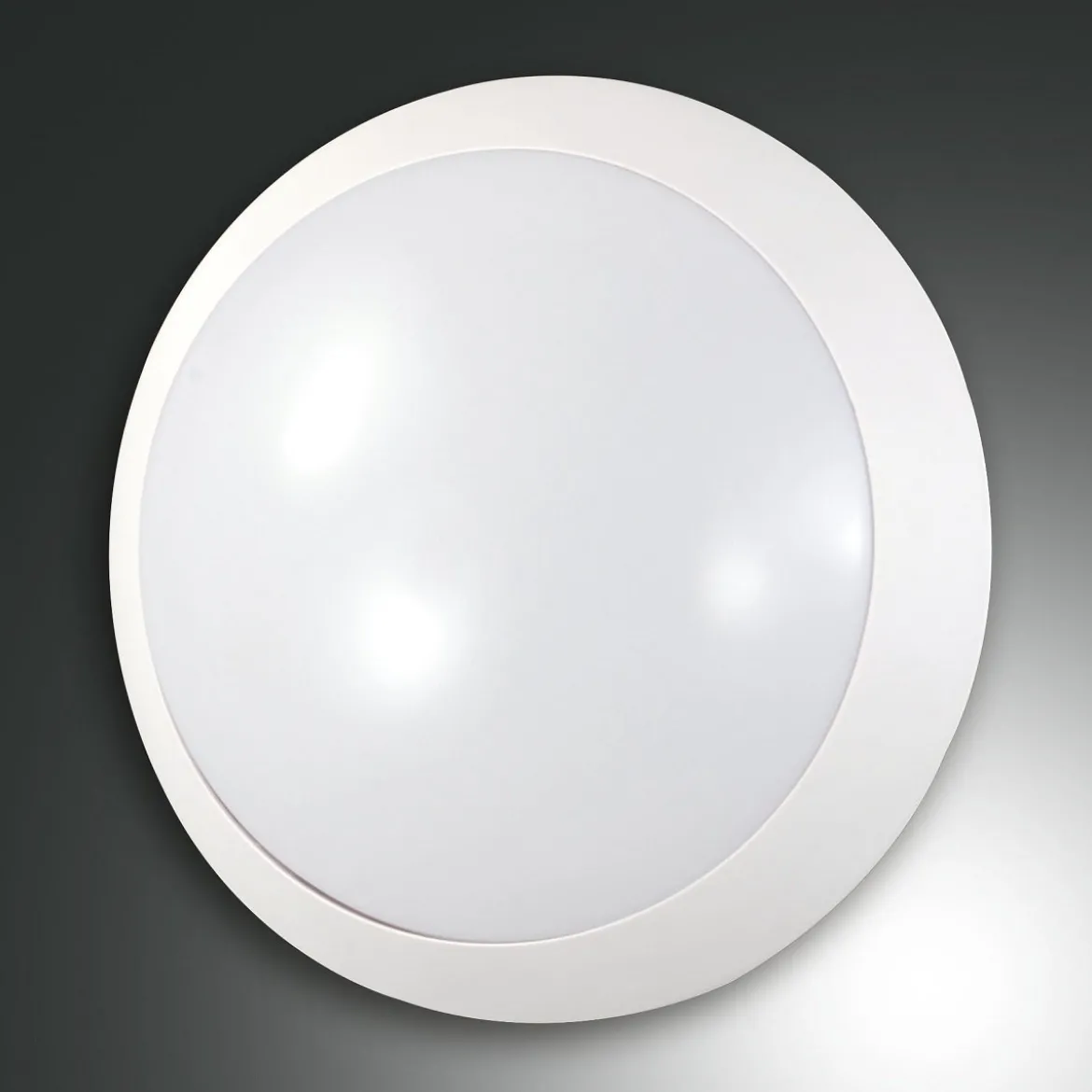 FABAS LUCE No. 3227-61-102 Deckenleuchte WIGTON D.26 Sensor weiss mit Bewegungsmelder