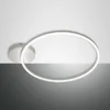 FABAS LUCE No. 3508-61-102 LED Deckenleuchte Giotto weiß 60 cm dimmbar