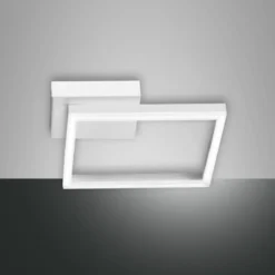FABAS LUCE No. 3394-21-102  LED Deckenleuchte Bard 27x27 weiss dimmbar
