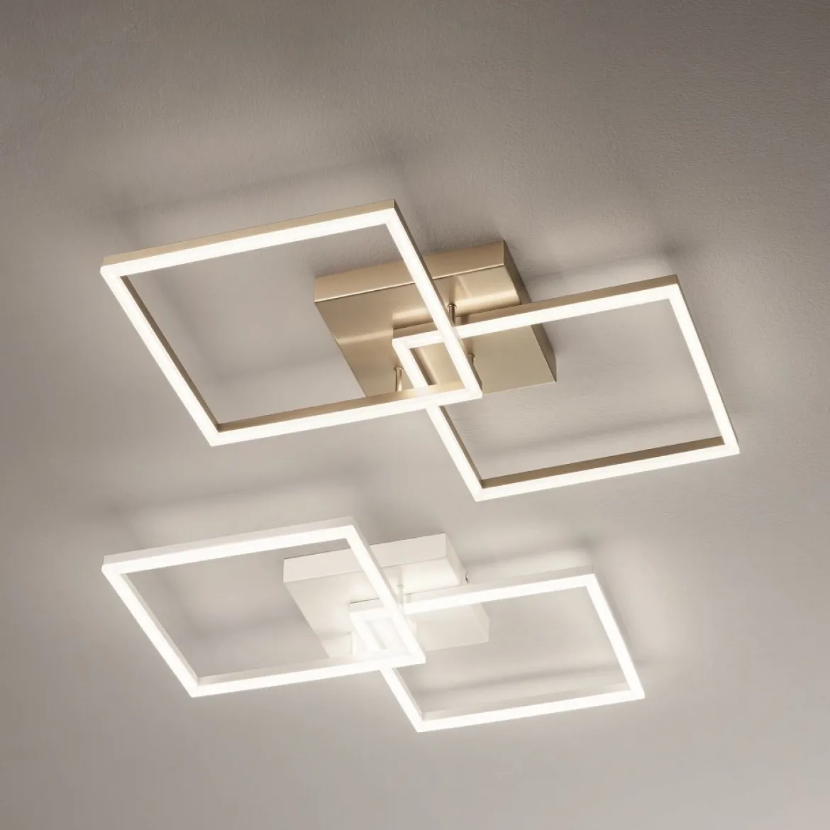 FABAS LUCE No. 3394-65-102 LED Deckenleuchte Bard 65x65 weiss dimmbar