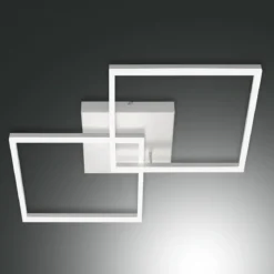 FABAS LUCE No. 3394-66-102 LED Deckenleuchte Bard 65x65 weiss dimmbar 4000K