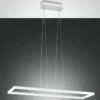 FABAS LUCE No. 3394-43-102 LED Pendeleuchte Bard weiss 92x32 dimmbar