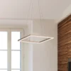 FABAS LUCE No. 3394-40-225 LED Pendeleuchte Bard gold edelmatt 42x42 dimmbar