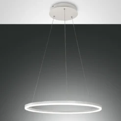 FABAS LUCE No. 3508-40-102 LED Pendelleuchte Giotto weiß 60 cm dimmbar