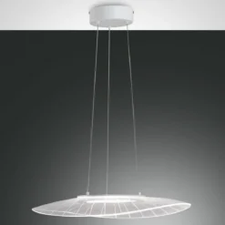 FABAS LUCE No. 3625-40-102 LED-Pendelleuchte Vela 59x43cm Weiss