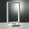 FABAS LUCE No. 3394-30-102 LED Tischleuchte Bard weiss dimmbar 30 cm