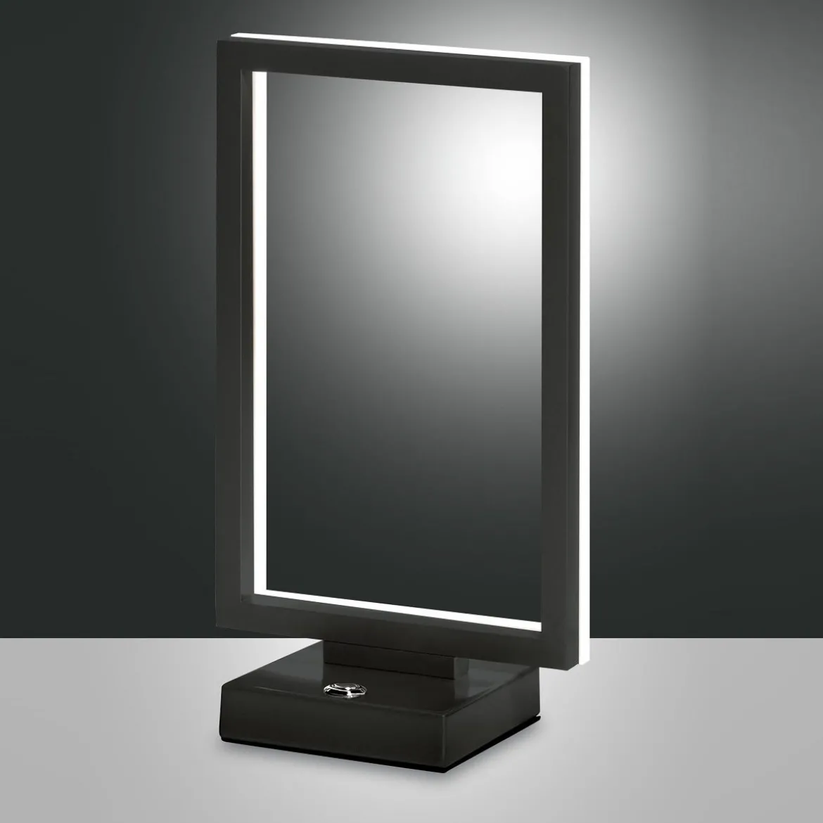 FABAS LUCE No. 3394-30-282 LED Tischleuchte Bard anthrazit dimmbar 30 cm