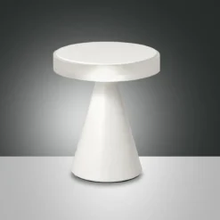 FABAS LUCE No. 3386-34-102 LED Tischleuchte Neutra weiss mit Touchdimmer 20 cm