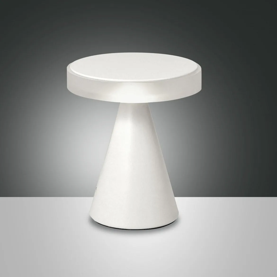 FABAS LUCE No. 3386-34-102 LED Tischleuchte Neutra weiss mit Touchdimmer 20 cm