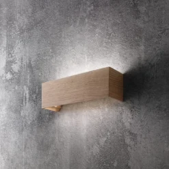 FABAS LUCE No. 3383-21-215 LED Wandleuchte Badia holz 38 cm