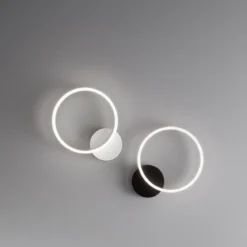FABAS LUCE No. 3508-21-101 LED Wandleuchte Giotto schwarz 30 cm dimmbar
