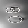 FABAS LUCE No. 3508-22-101 LED Wand- und Deckenleuchte Giotto schwarz dimmbar