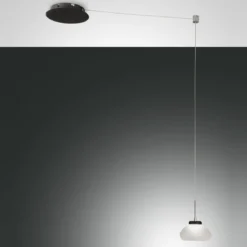 FABAS LUCE No. 3547-41-102 Pendelleuchte Arabella Weiß 14 cm Umlenker