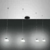 FABAS LUCE No. 3547-49-102 Pendelleuchte Arabella 4-flammig Weiß mit Umlenker