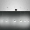 FABAS LUCE No. 3547-46-102 Pendelleuchte Arabella 6-flammig Weiß mit Umlenker