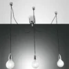 FABAS LUCE No. 3473-47-138 Pendelleuchte Blog E27 3-flammig chrom, schwarz