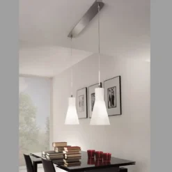 FABAS LUCE No. 2753-46-138 Pendelleuchte DIANA 2-flammig verchromt