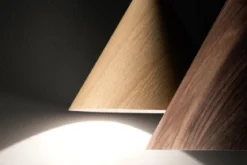FABAS LUCE No. 3630-40-130 Pendelleuchte Esino 25cm Holz Walnussfarben E27